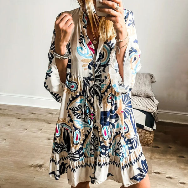 Veronique - Bohemian Tunika Kleid