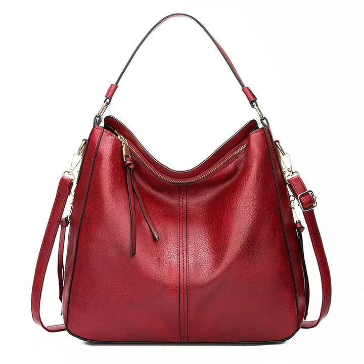 Lisa™ | Zeitloser Veganes Lederhandtasche