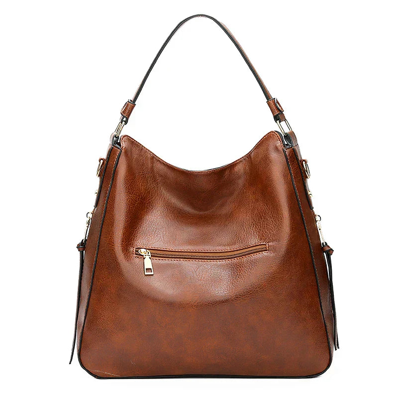 Lisa™ | Zeitloser Veganes Lederhandtasche