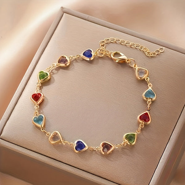Merle | Armband mit Herzanhänger