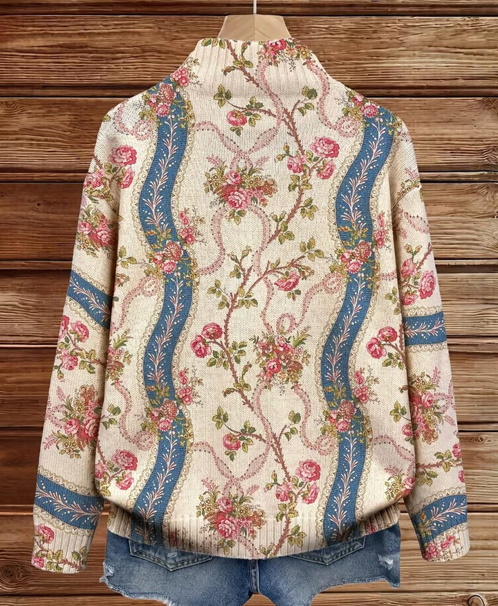 Cornelia™ | Cardigan mit Rosenranken