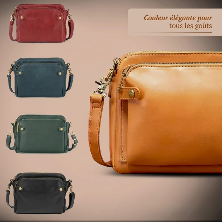 Kimberly™ | Klassische Veganes Ledertasche