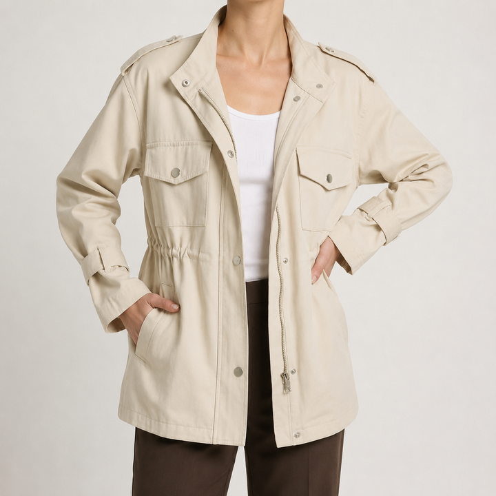 Antje | Jacke mit Tunnelzug